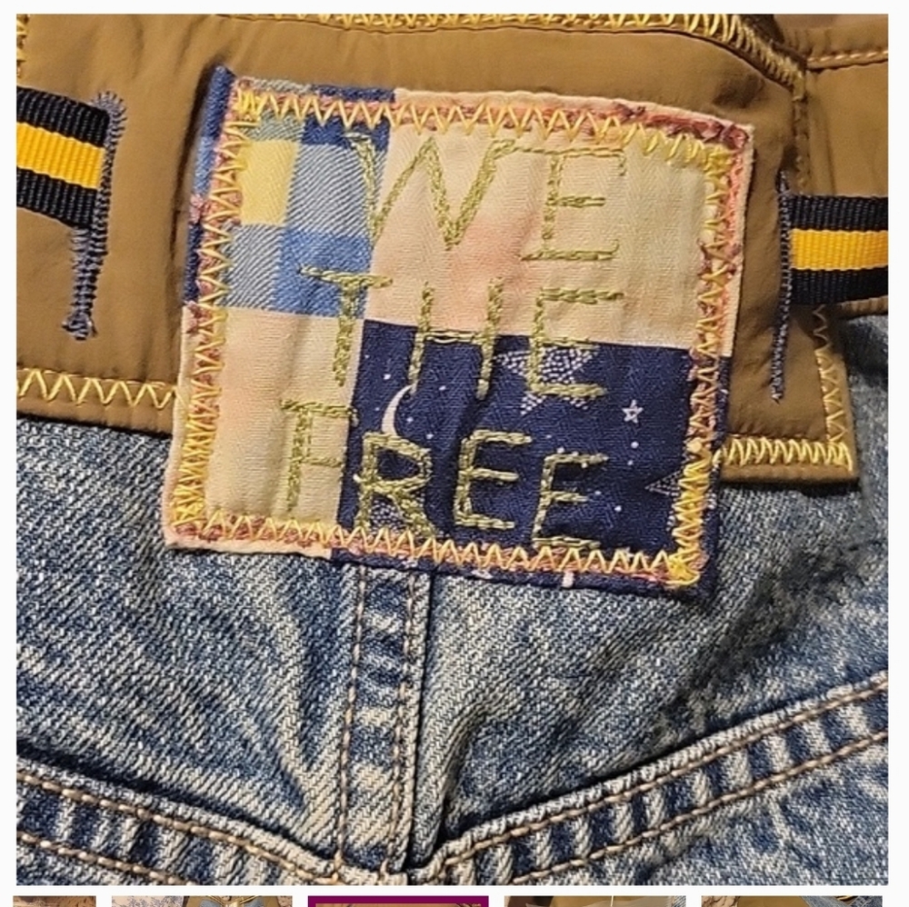 NWT "32" Free People Delton Piece Barrel Jean - Picture 7 of 12